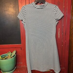 FP BEACH STRIPPED MINI DRESS